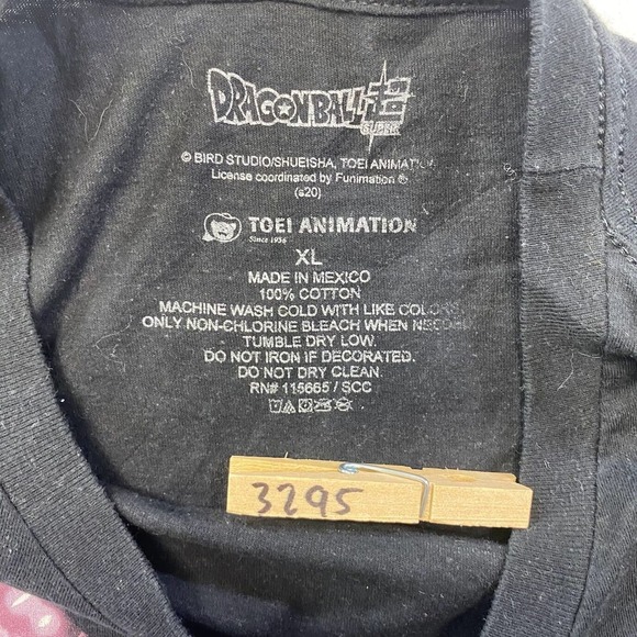 Dragon Ball Super Freeza Graphic Tee Thrifted Vintage Style Size XL - Picture 9 of 9